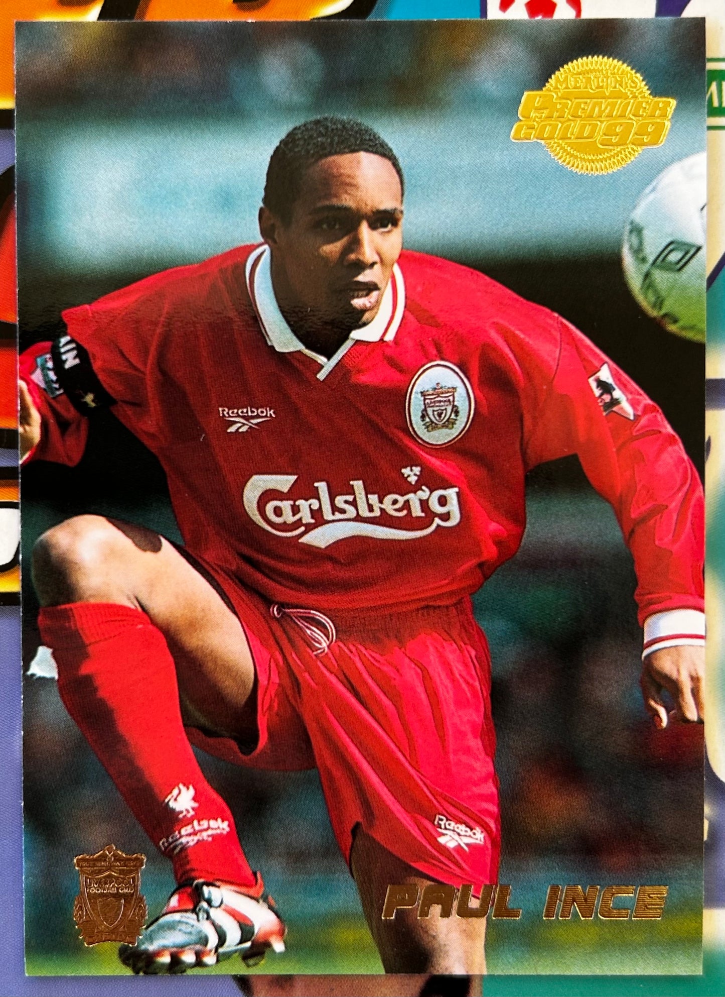 Merlin's Premier Gold 99 Trading Cards - PAUL INCE (LIVERPOOL) #80