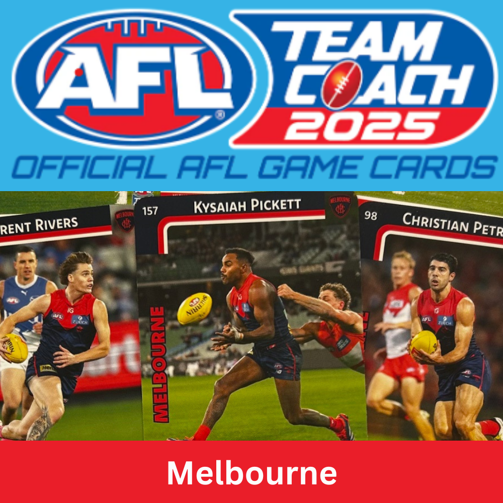 AFL Teamcoach 2025 - MELBOURNE Common Cards (#32 - #191) BUY 4 GET 2 FREE