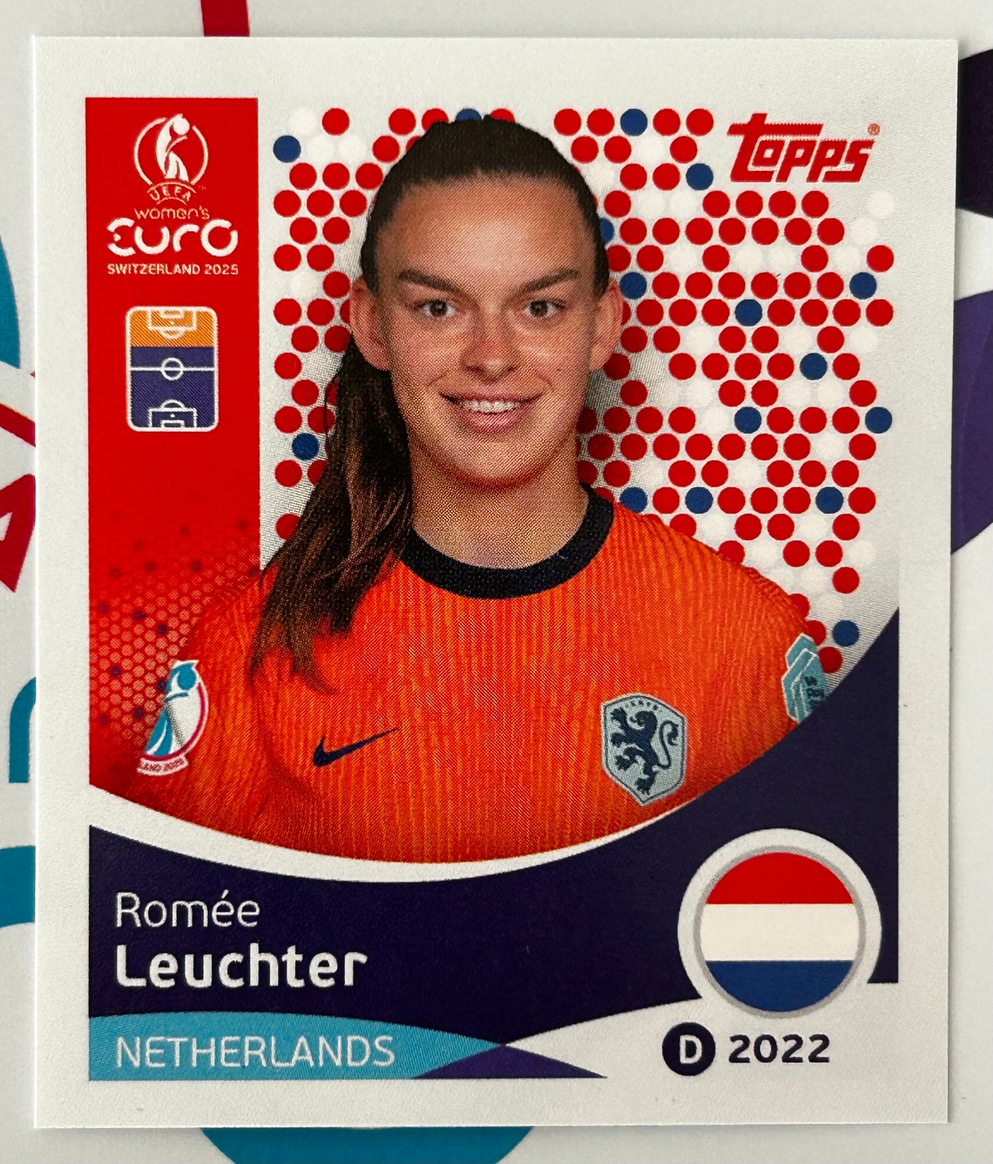 Topps UEFA Women's EURO 2025 Sticker Collection - Single $1.00 Stickers