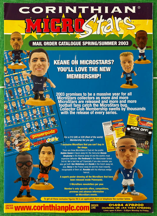 Corinthian MicroStars Collector Mail Order Catalogue - Spring / Summer 2003