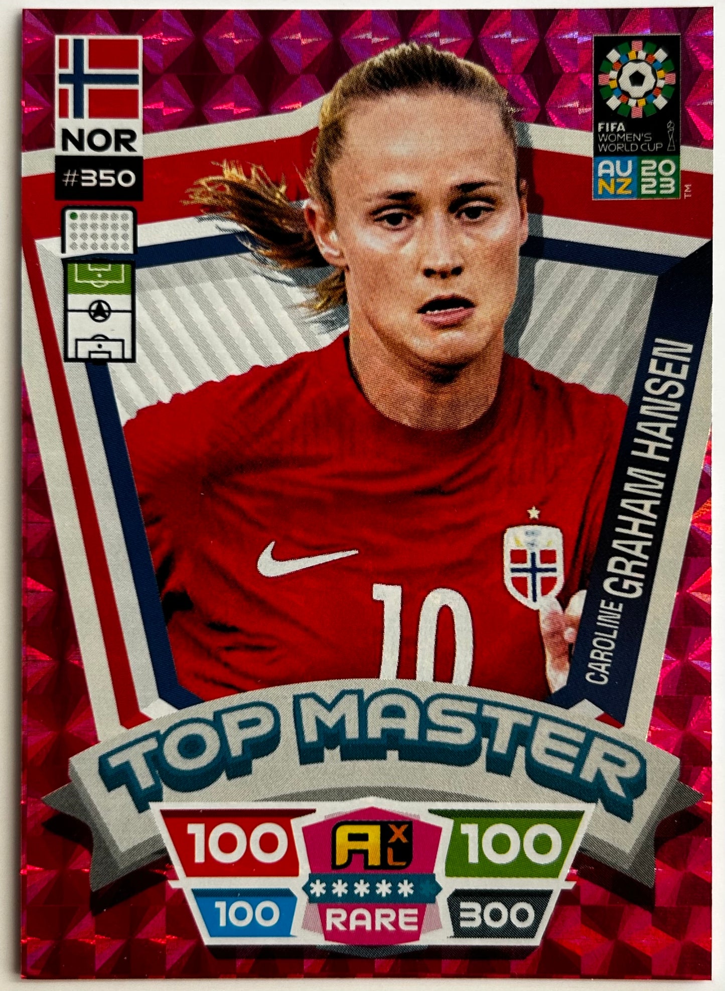 Panini Adrenalyn XL FIFA Women's World Cup 2023 - CAROLINE GRAHAM HANSEN (NORWAY) Top Master #350