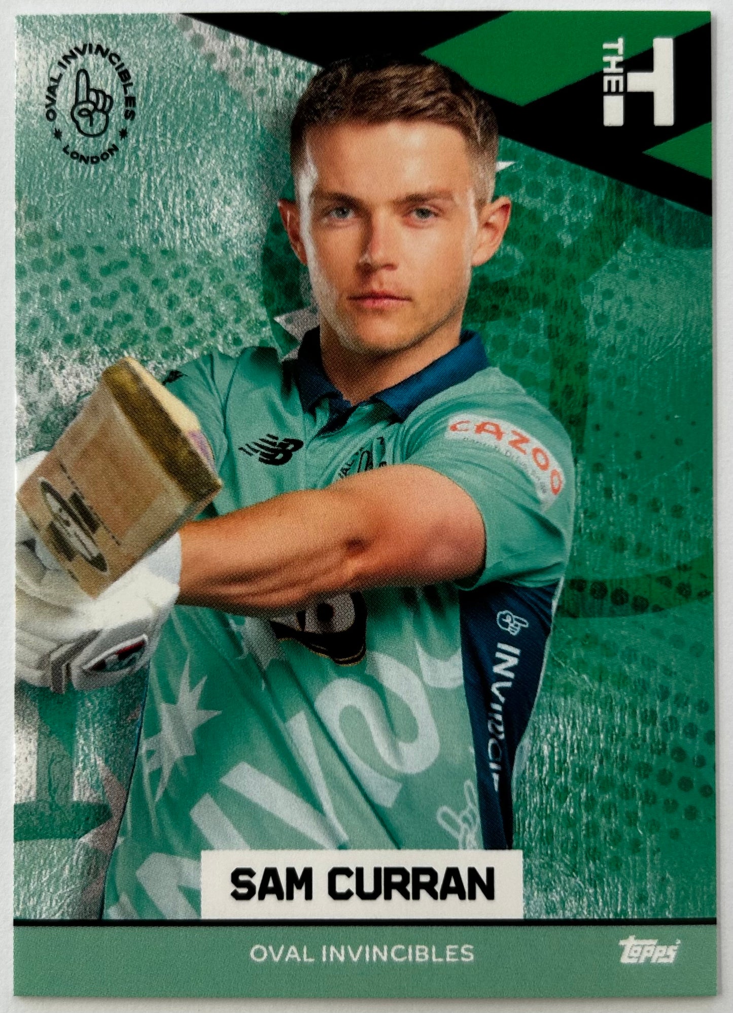 Topps The Hundred 2022 Trading Card Collection - SAM CURRAN (Oval Invincibles)