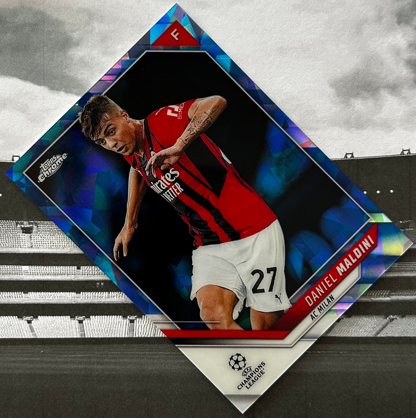 Topps UEFA Chrome Sapphire 2021-22 - DANIEL MALDINI (AC MILAN) #131