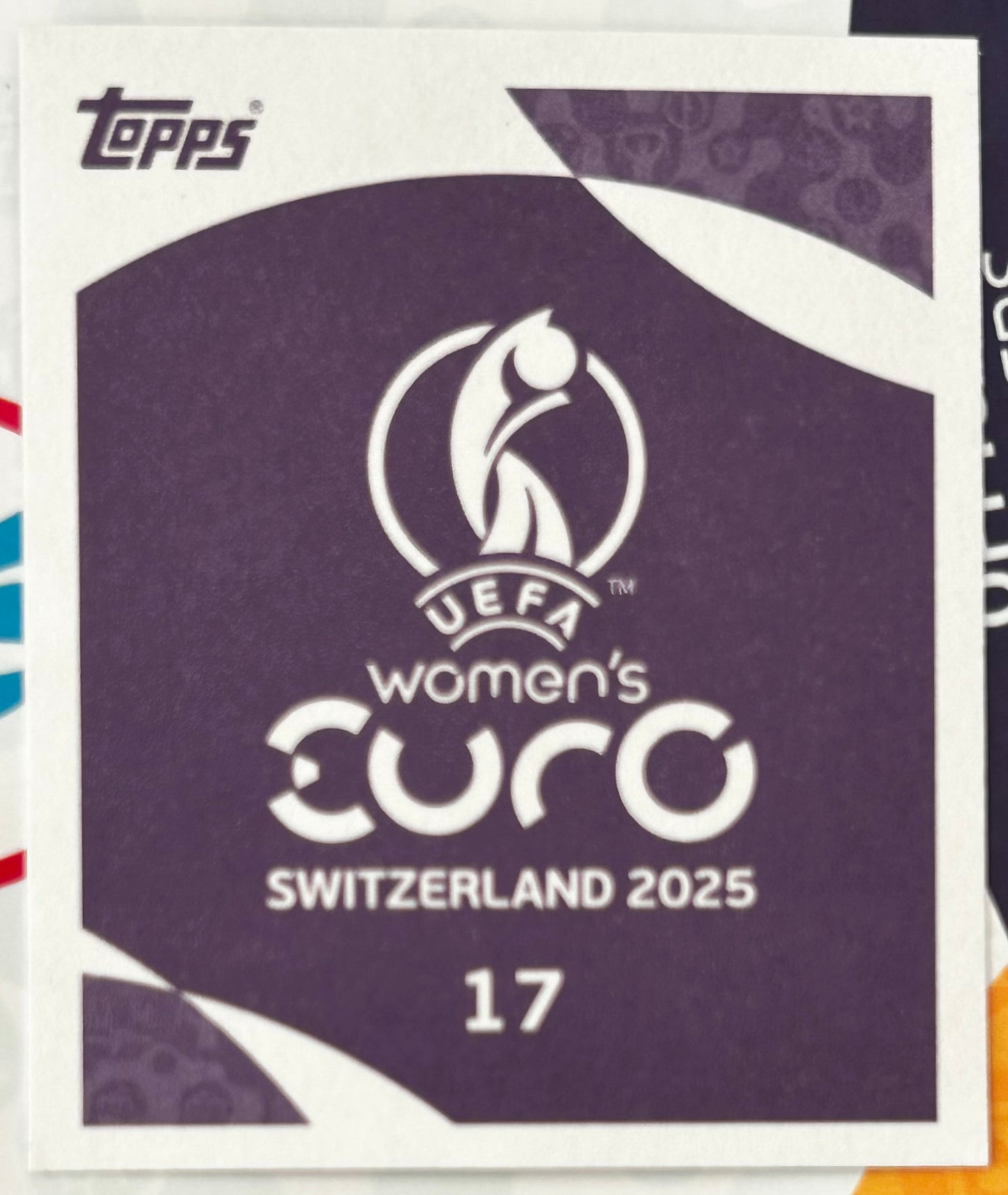 Topps UEFA Women's EURO 2025 Sticker Collection - EMBLEM (POLAND) Holo Foil #17