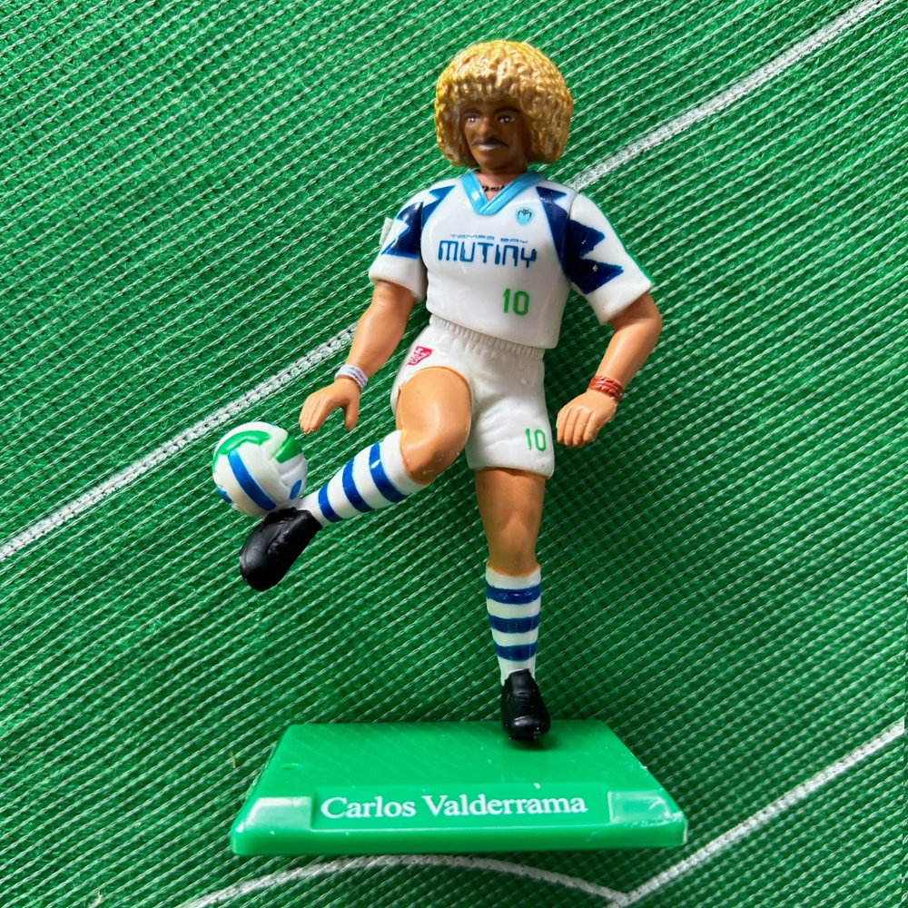 Bandai MLS Loose Figure - CARLOS VALDERRAMA Tampa Bay Mutiny (1996