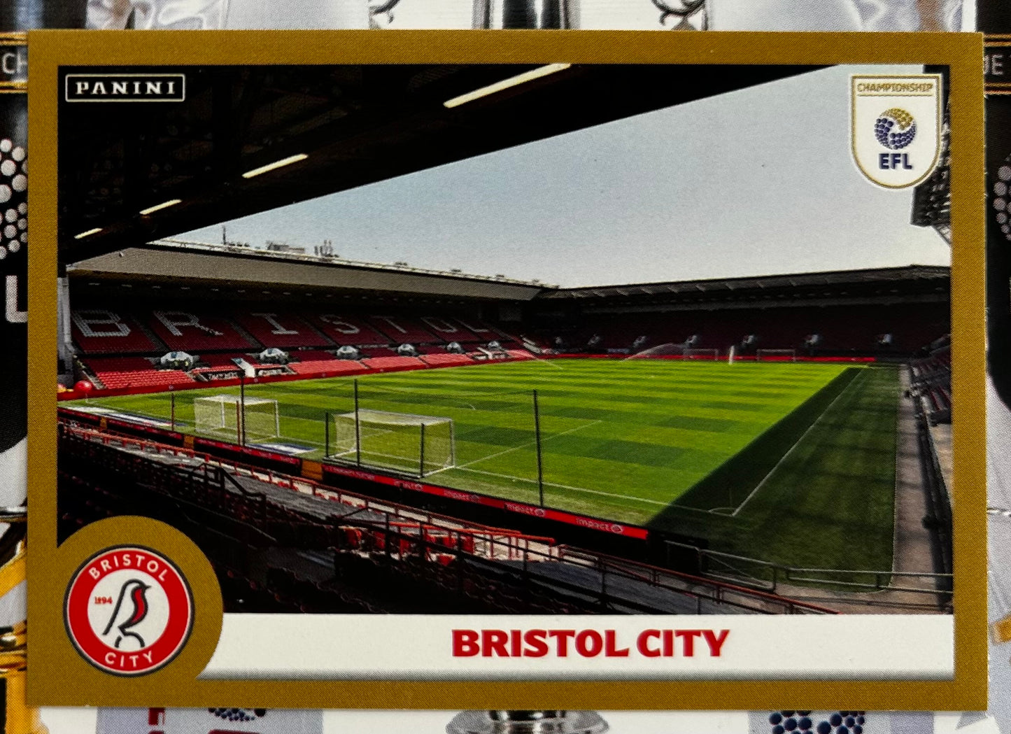 Panini EFL 2025-26 Sticker Collection - Single BRISTOL CITY Stickers (#53 - #70)