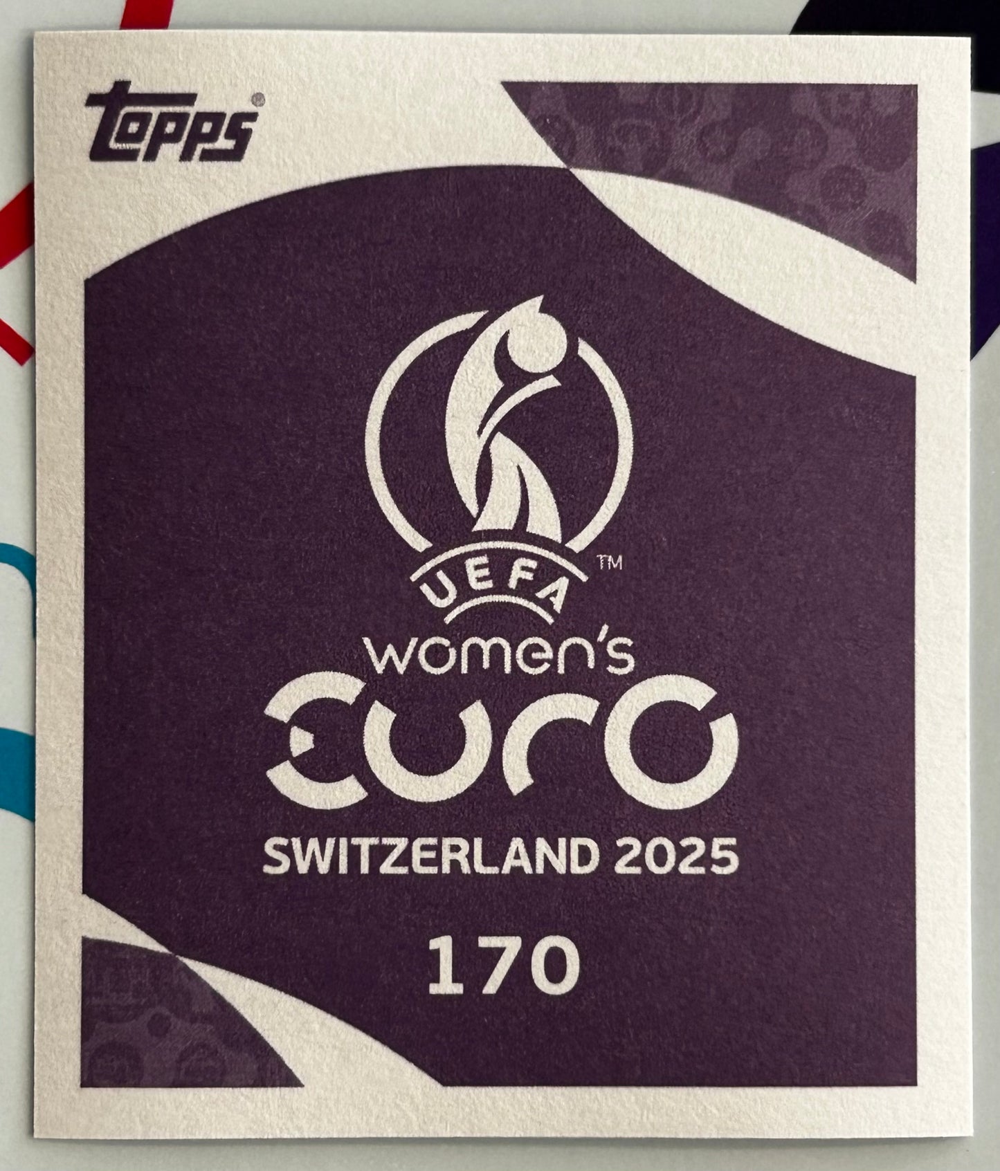 Topps UEFA Women's EURO 2025 Sticker Collection - ARIANNA CARUSO (ITALY) Shining Stars Holo Foil #170