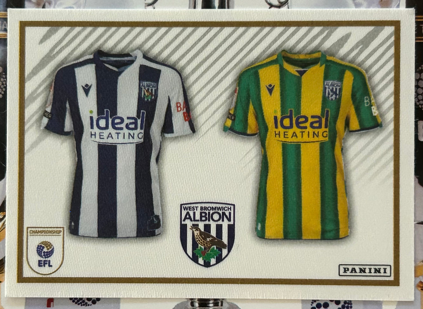 Panini EFL 2025-26 Sticker Collection - Single WEST BROMWICH ALBION Stickers (#437 - #454)