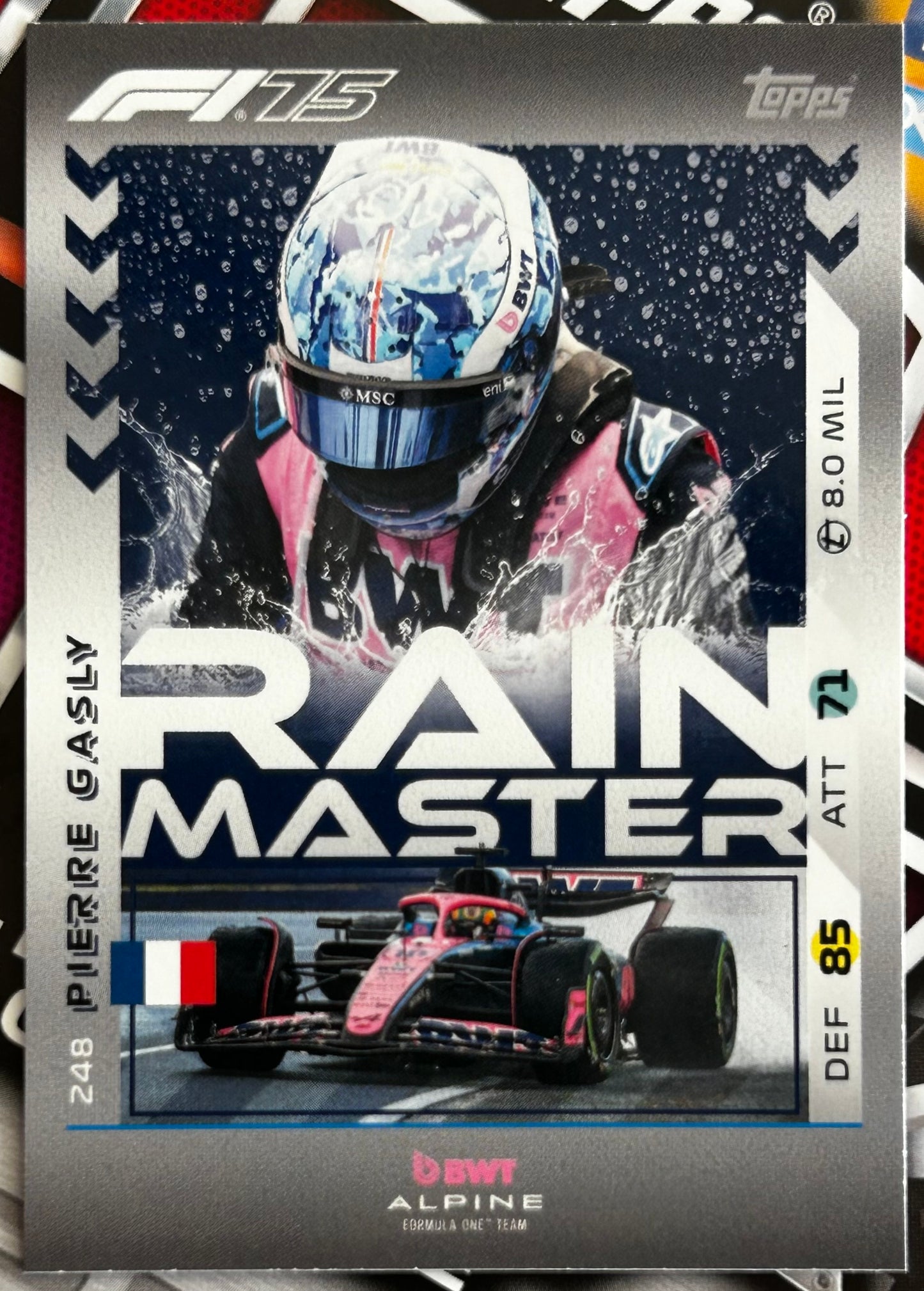 Topps F1 Turbo Attax 2025 - Single STARS OF TOMORROW, RAINMASTER & MEME MAYHEM Cards (#238 - #255)