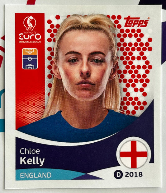 Topps UEFA Women's EURO 2025 Sticker Collection - CHLOE KELLY (ENGLAND) #266