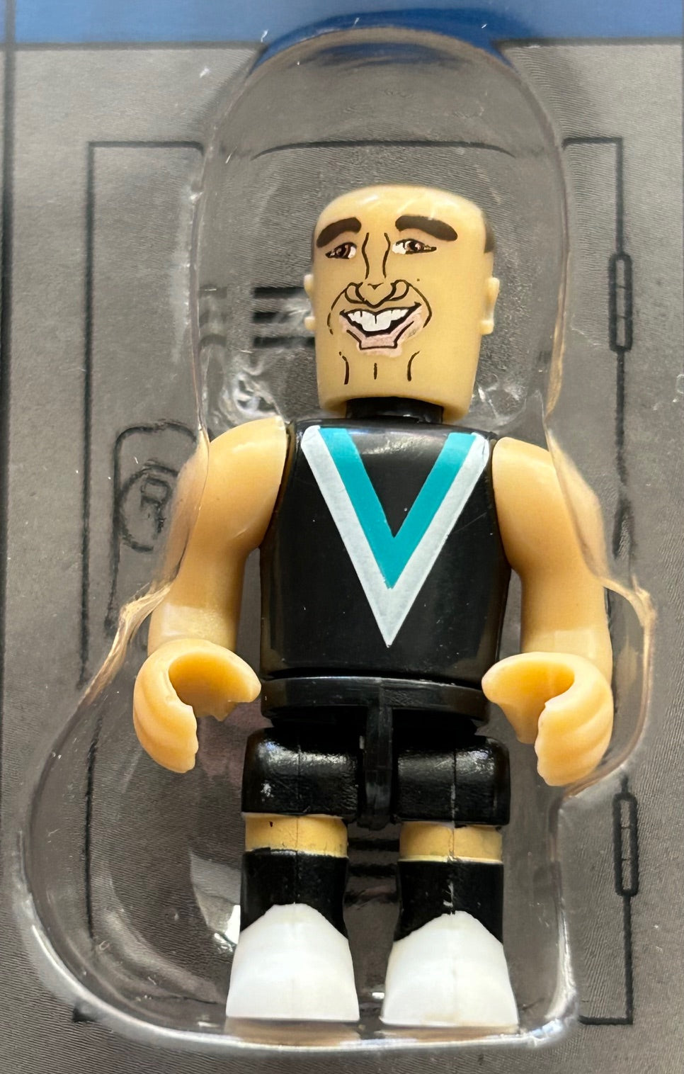 AFL Micro-Figures 2016 Stage 2 - HAMISH HARTLETT (Port Adelaide) Home Guernsey