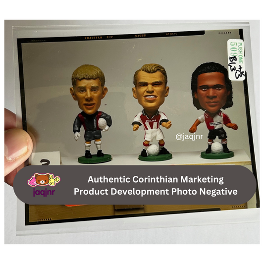 Corinthian Dutch Staatsloterij 1996-97 VAN DER SAR, NUMAN & TAUMENT (AJAX, PSV & FEYENOORD) Product Development Photo Negative
