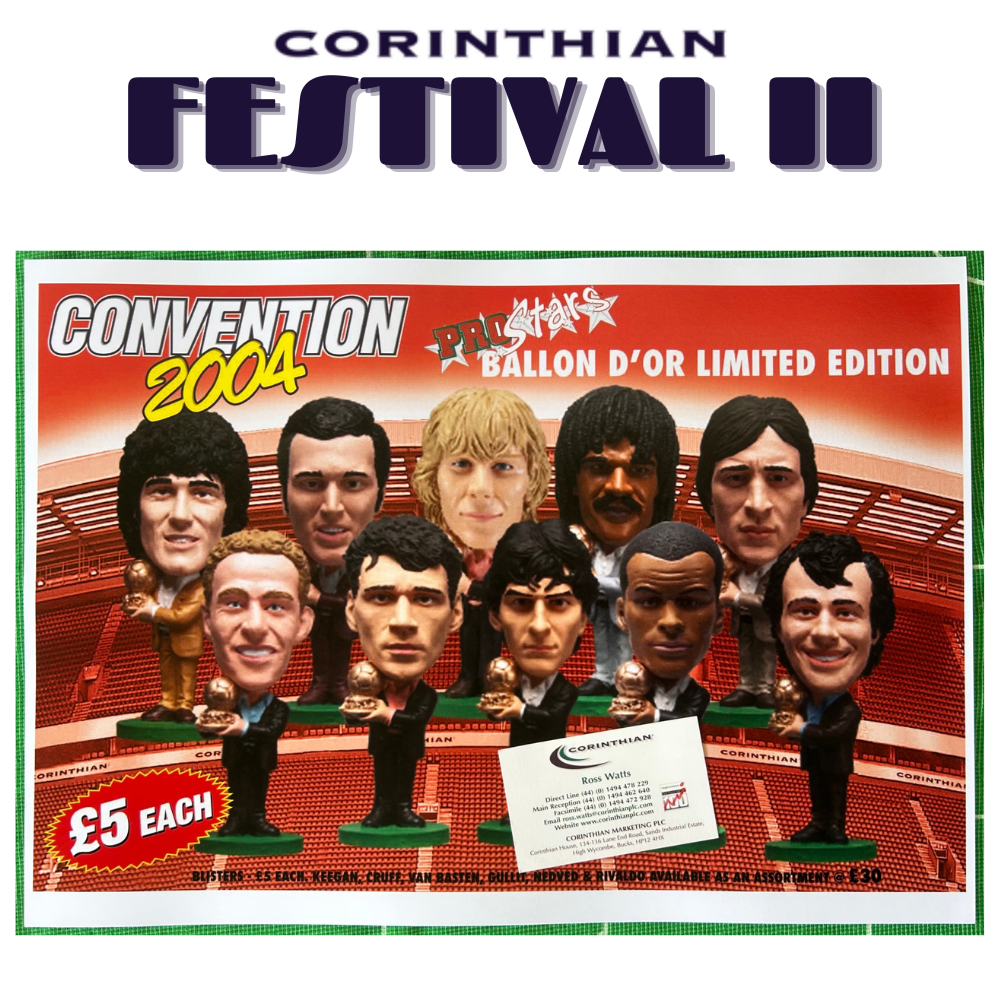 Corinthian Convention 2004 - ProStars Ballon D'Or Limited Edition A3 Poster Print
