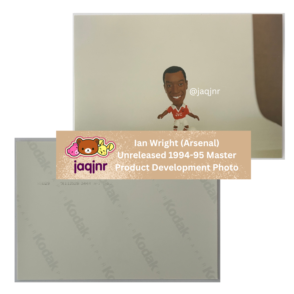Corinthian IAN WRIGHT (ARSENAL 1994-95) Early Product Development Photo