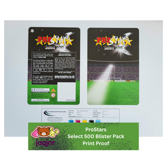 Corinthian ProStars SELECT 500 Blister Pack A3 Print Proof