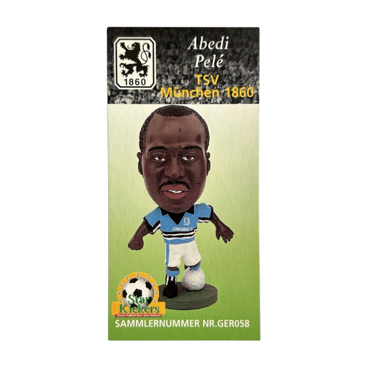 Corinthian Headliners - ABEDI PELE (TSV Munchen 1860) Collector Card GER058