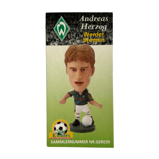 Corinthian Headliners - ANDREAS HERZOG (Werder Bremen) Collector Card GER039