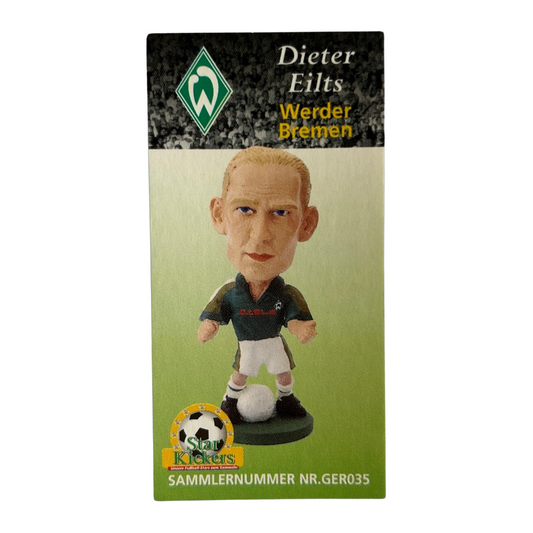 Corinthian Headliners - DEITER EILTS (Werder Bremen) Collector Card GER035