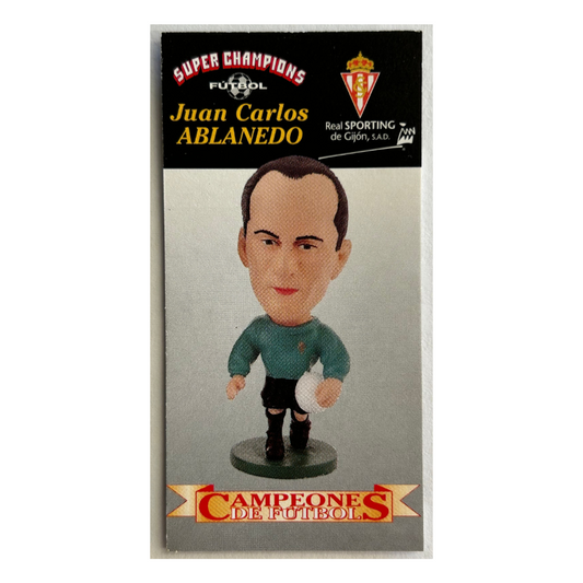 Corinthian Headliners - JUAN CARLOS ABLANEDO (Sporting Gijon) Collector Card SP014