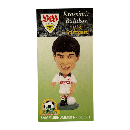 Corinthian Headliners - KRASSIMIR BALAKOV (VfB Stuttgart) Collector Card GER031