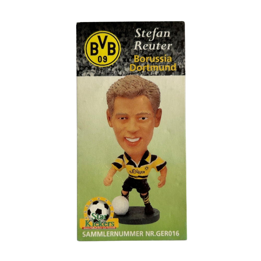 Autographe Stefan Reuter (Borussia Dortmund) – Carte Dédicacée – Saison 1997/98