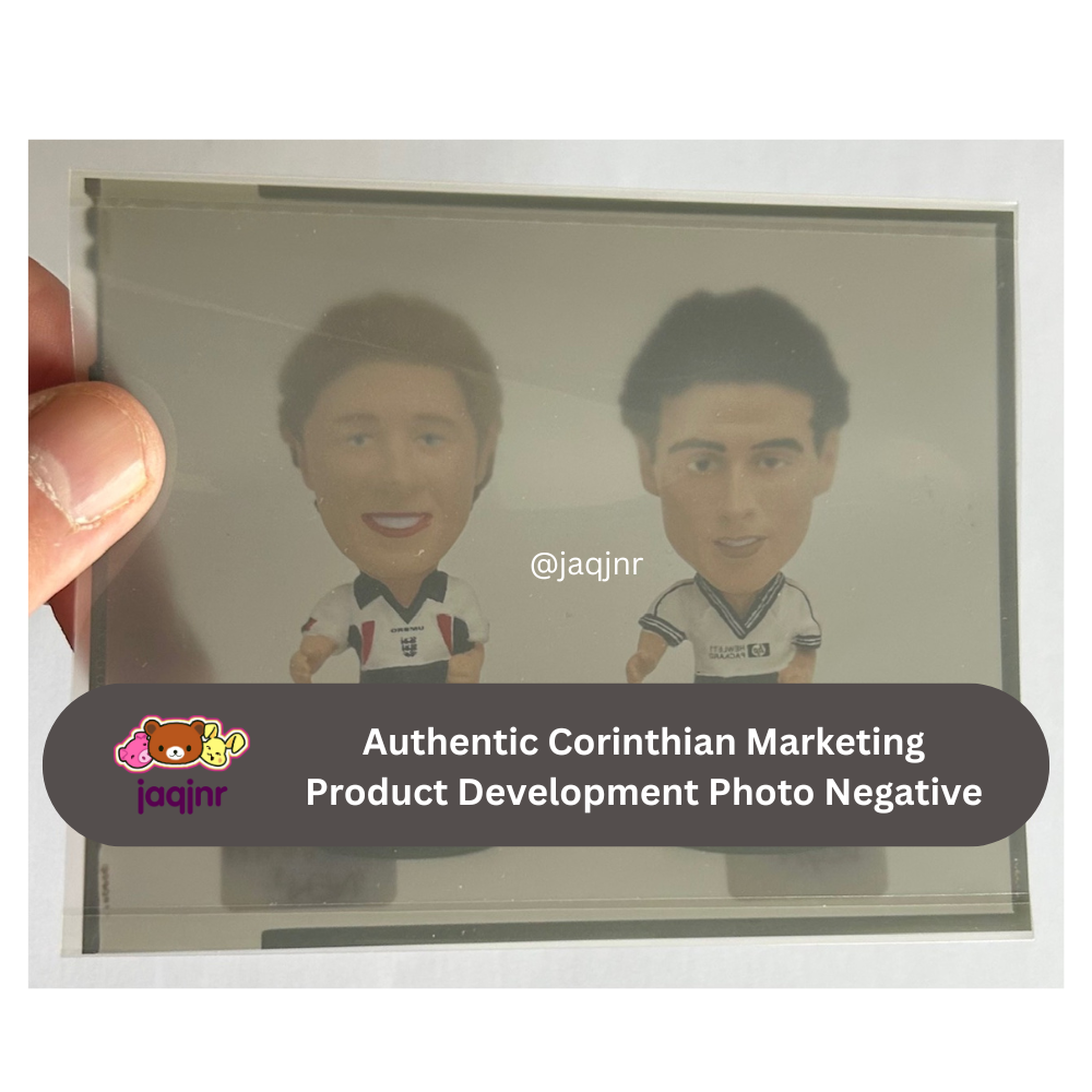 Corinthian Headliners 1997-98 VEGA (TOTTENHAM) & McMANAMAN (ENGLAND) Product Development Photo Negative