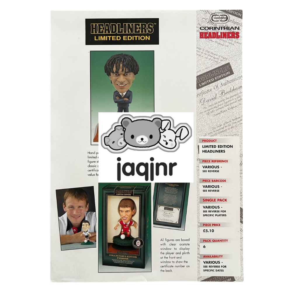 Corinthian Headliners Limited XL Launch Flyer (1998)
