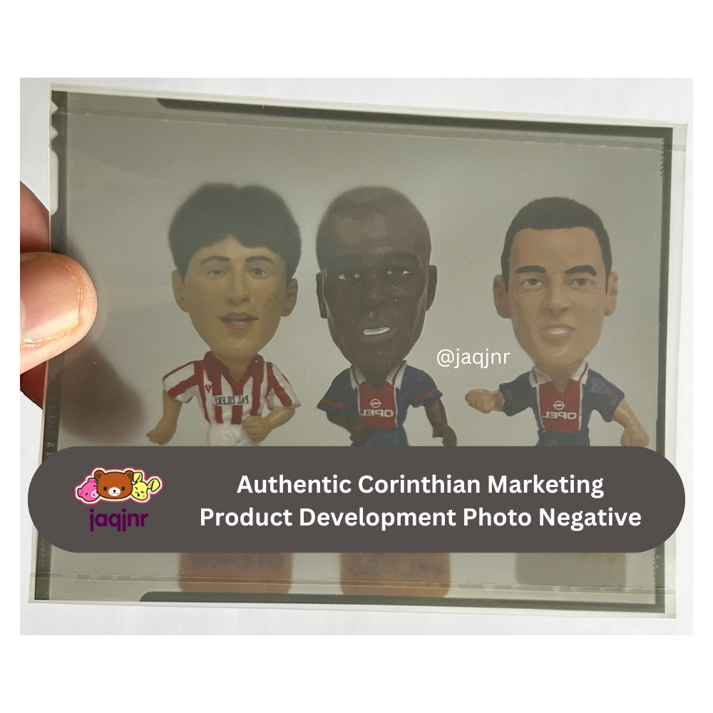 Corinthian Headliners Master Models UNRELEASED LE GUEN & DELY VALDES (PSG) & OTERO (VICENZA) Product Development Photo Negative