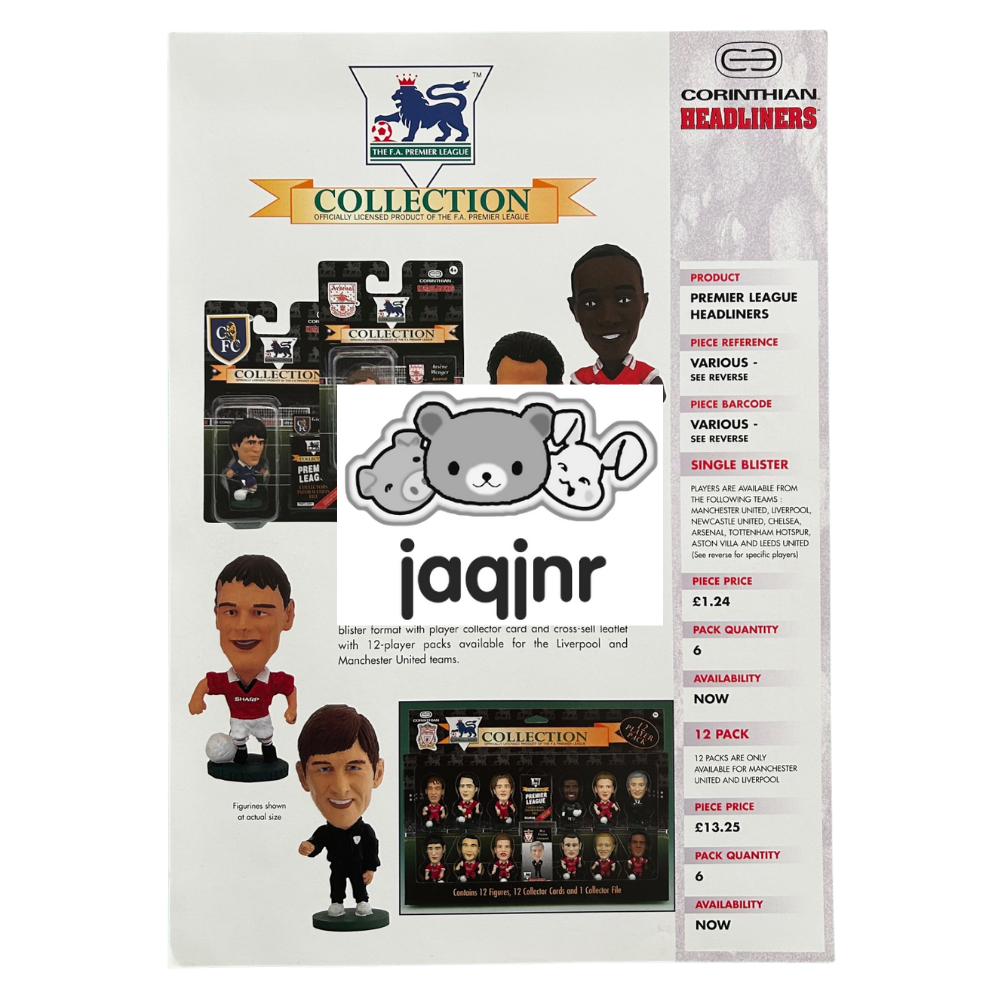 Corinthian Premier League Headliners Launch Flyer (1998)