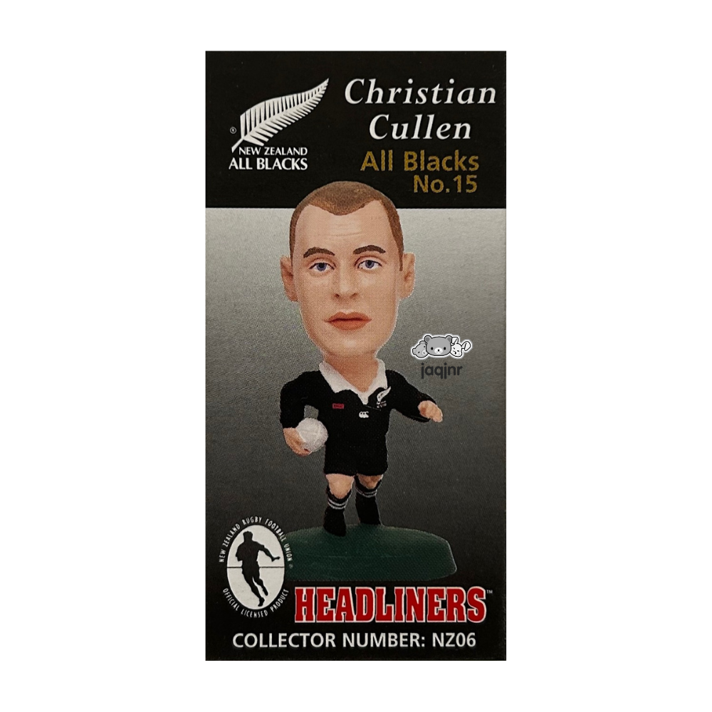 Corinthian Headliners Rugby Union - CHRISTIAN CULLEN (NEW ZEALAND ALL BLACKS #15) Collector Card NZ06