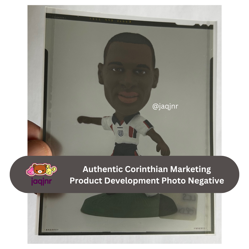 Corinthian Headliners XL LES FERDINAND (ENGLAND) Product Development Photo Negative