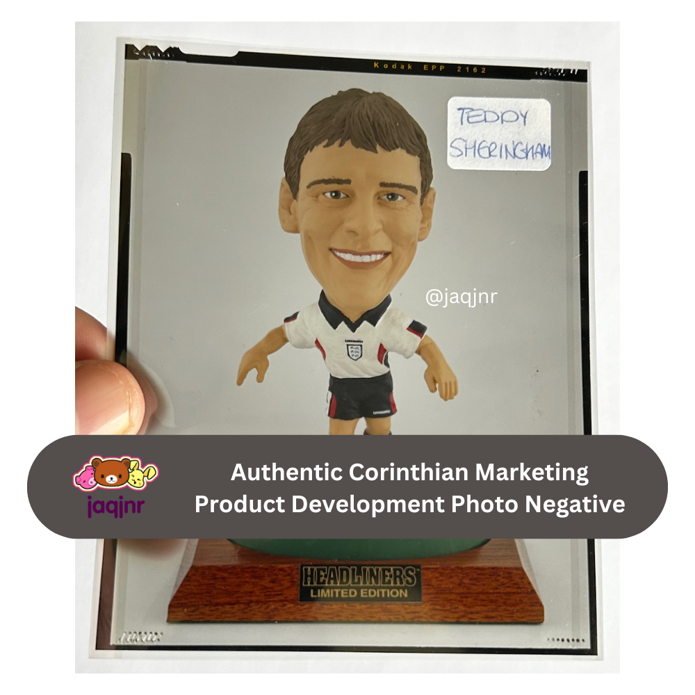 Corinthian Headliners XL TEDDY SHERINGHAM (ENGLAND) Product Development Photo Negative