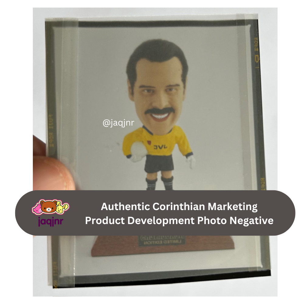 Corinthian Headliners XL UNRELEASED DAVID SEAMAN (ARSENAL) Product Development Photo Negative