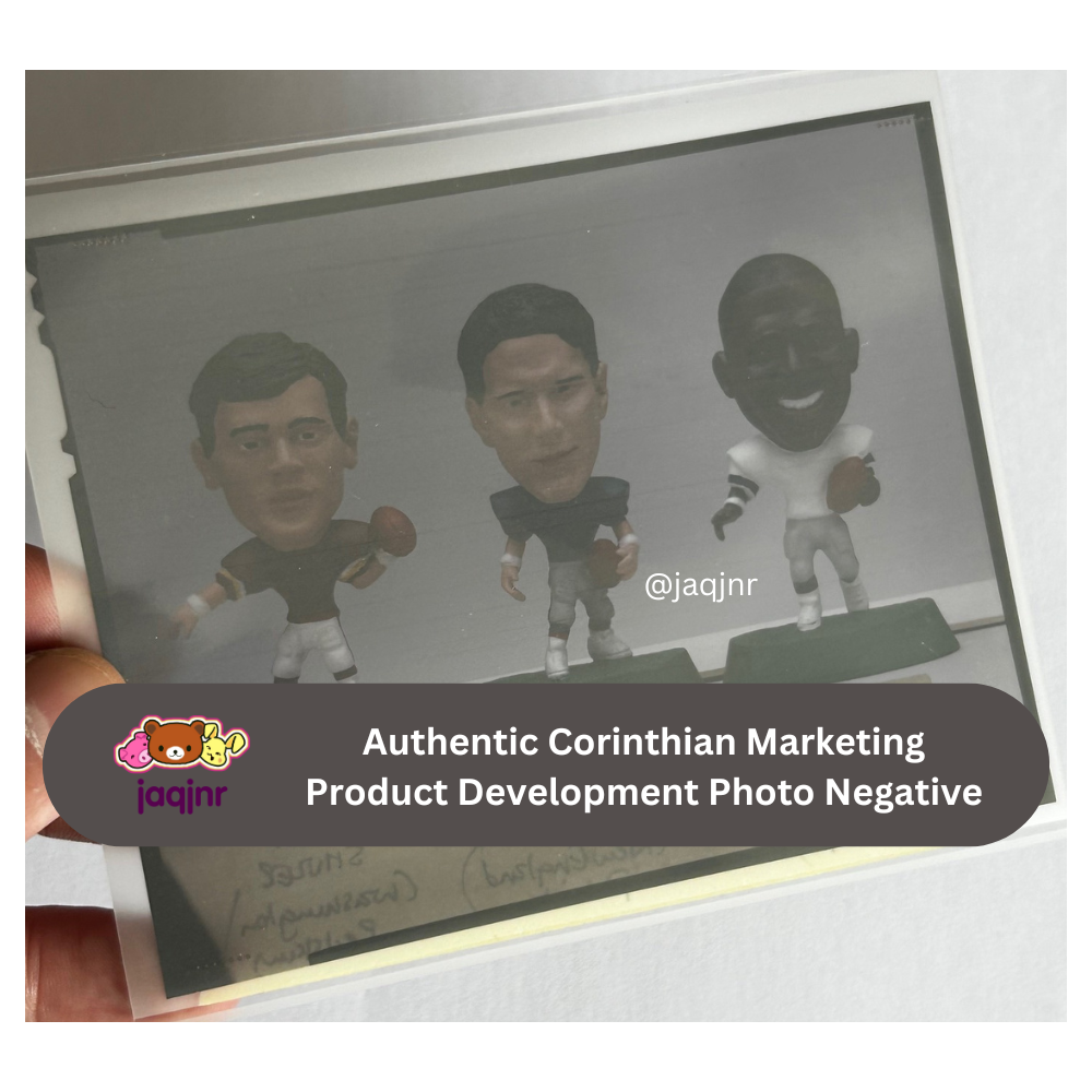 Corinthian NFL Headliners IRVIN, BLEDSOE & SHULER (COWBOYS, PATRIOTS & REDSKINS) Product Development Photo Negative