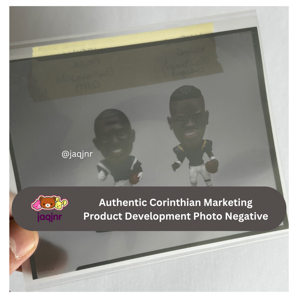 Corinthian NFL Headliners MEANS (CHARGERS) & FAULK (COLTS) Product Development Photo Negative