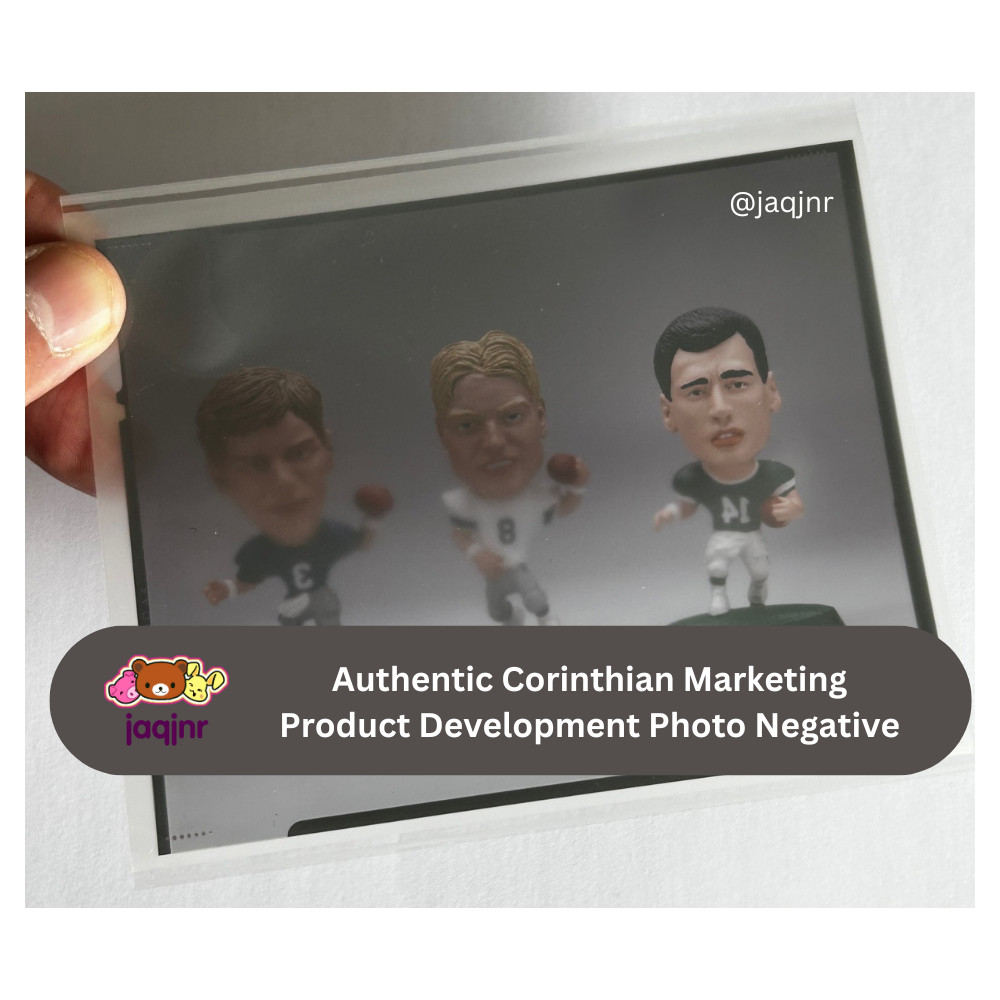 Corinthian NFL Headliners O'DONNELL, AIKMAN & MIRER (JETS, COWBOYS & SEAHAWKS) Product Development Photo Negative