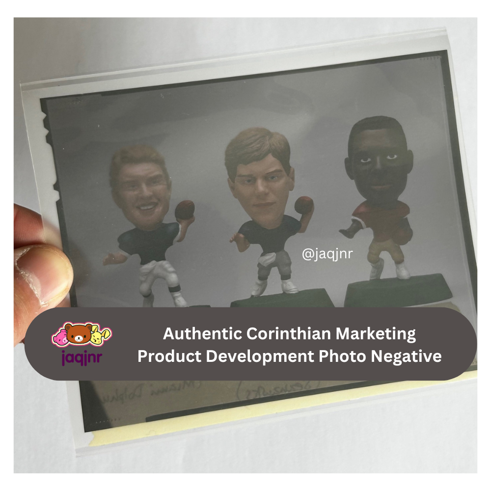 Corinthian NFL Headliners RICE, MIRER & MARINO (49ERS, SEAHAWKS & DOLPHINS) Product Development Photo Negative