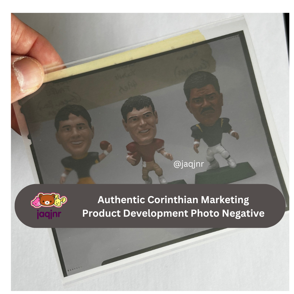 Corinthian NFL Headliners SEAU, YOUNG & FAVRE (CHARGERS, 49ERS & PACKERS) Product Development Photo Negative