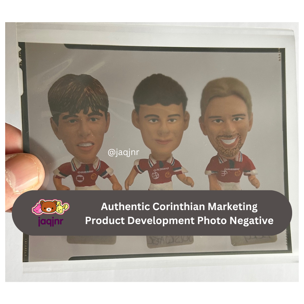 Corinthian Norges Tropp 1998 UNRELEASED HALLE WITH BERG & SOLSKJAER Product Development Photo Negative