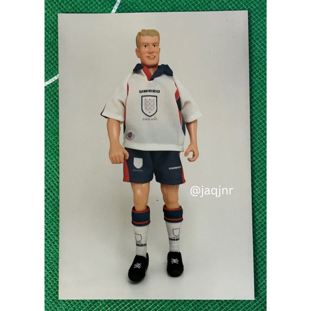 Corinthian Powerplay Photo - ALAN SHEARER (ENGLAND) Colour 6" x 4" #2