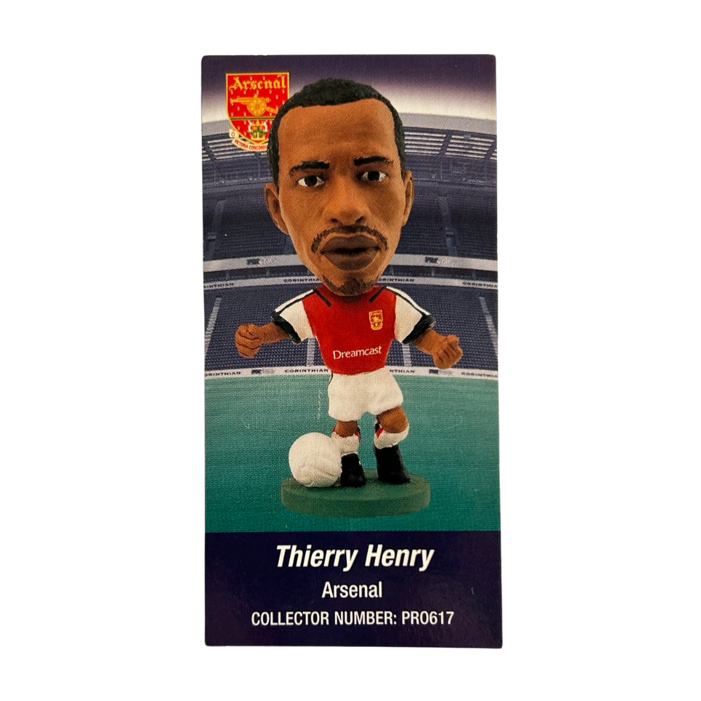 Corinthian ProStars Series 17 - THIERRY HENRY (Arsenal) Collector Card PRO617