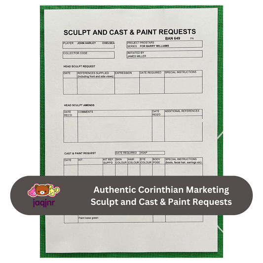 Corinthian Sculpt and Cast & Paint Request Form - JOHN HARLEY (CHELSEA) BAN649