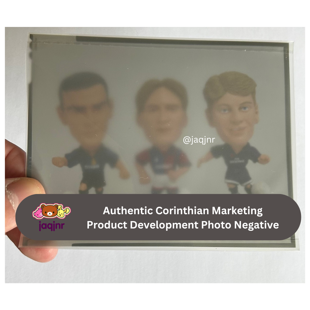 Corinthian Superstars Headliners 1996-97 SCHWARZ, ANDERSSON & BERGOMI (SERIE A) Product Development Photo Negative