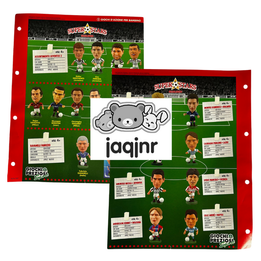 Corinthian Superstars Headliners GIOCHI PREZIOSI SPORT Retailer Advert #3 (1997)