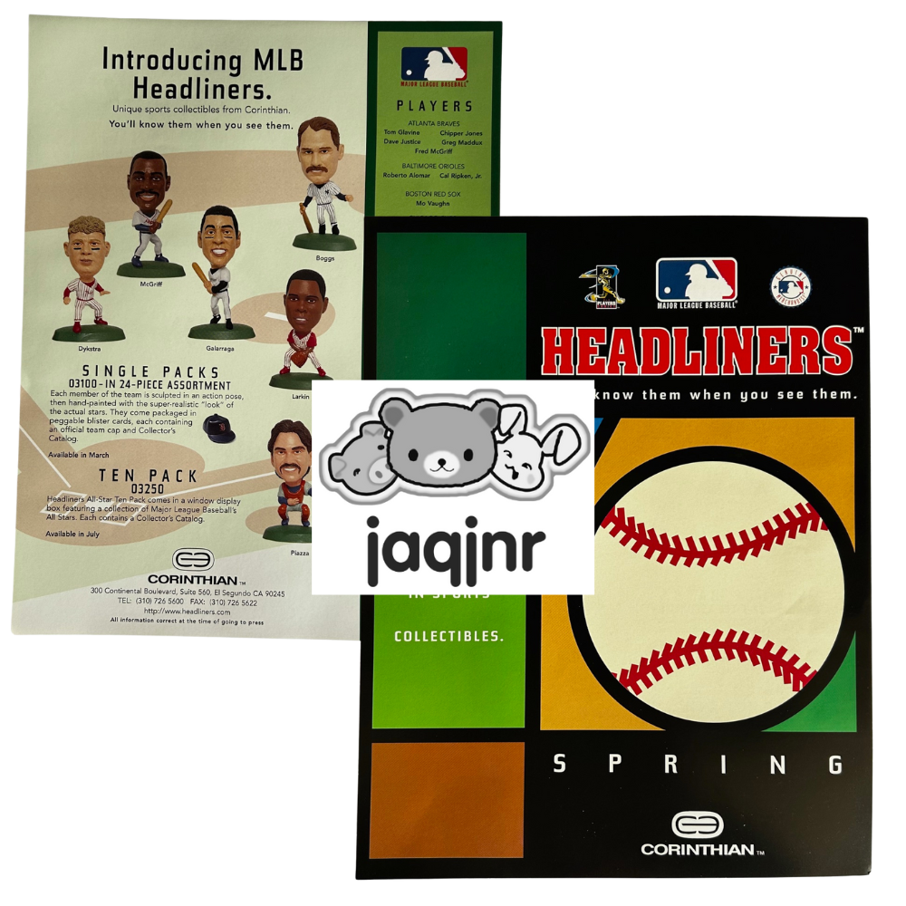 Corinthian US Headliners MLB Launch Flyer (Spring 1997)