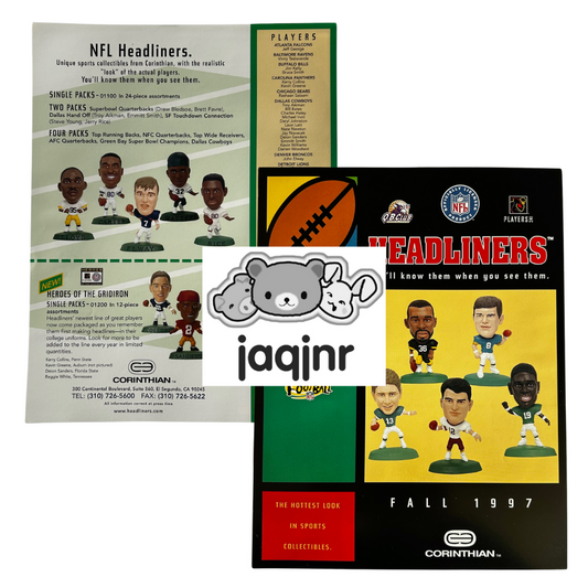 Corinthian US Headliners NFL Launch Flyer (Fall 1997)