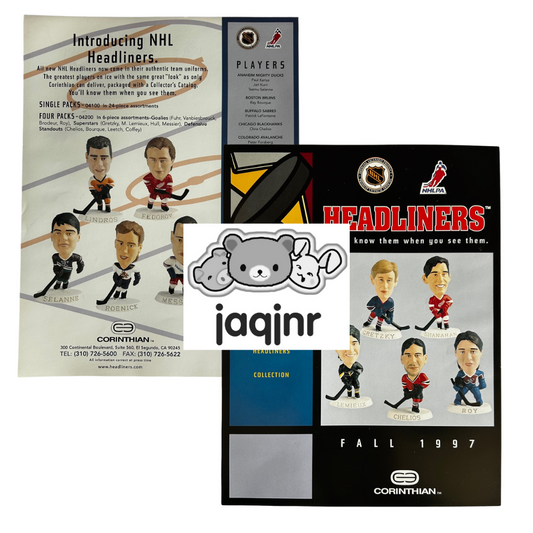 Corinthian US Headliners NHL Launch Flyer (Fall 1997)
