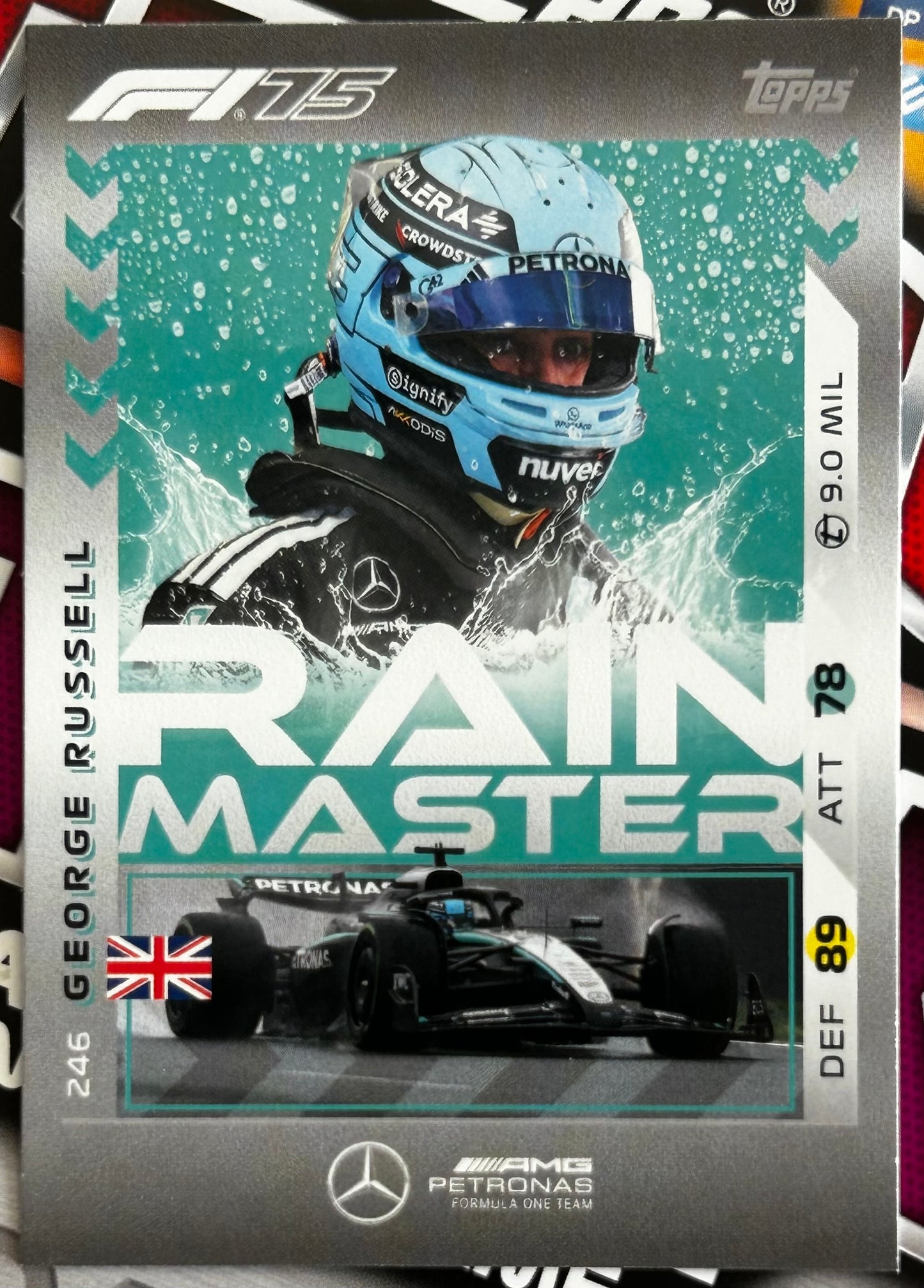 Topps F1 Turbo Attax 2025 - Single STARS OF TOMORROW, RAINMASTER & MEME MAYHEM Cards (#238 - #255)