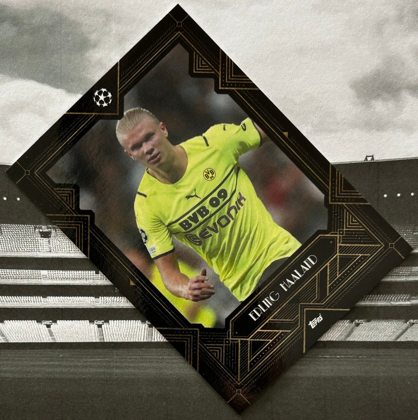 2021-22 Topps Deco UEFA Champions League - ERLING HAALAND (BORUSSIA DORTMUND)