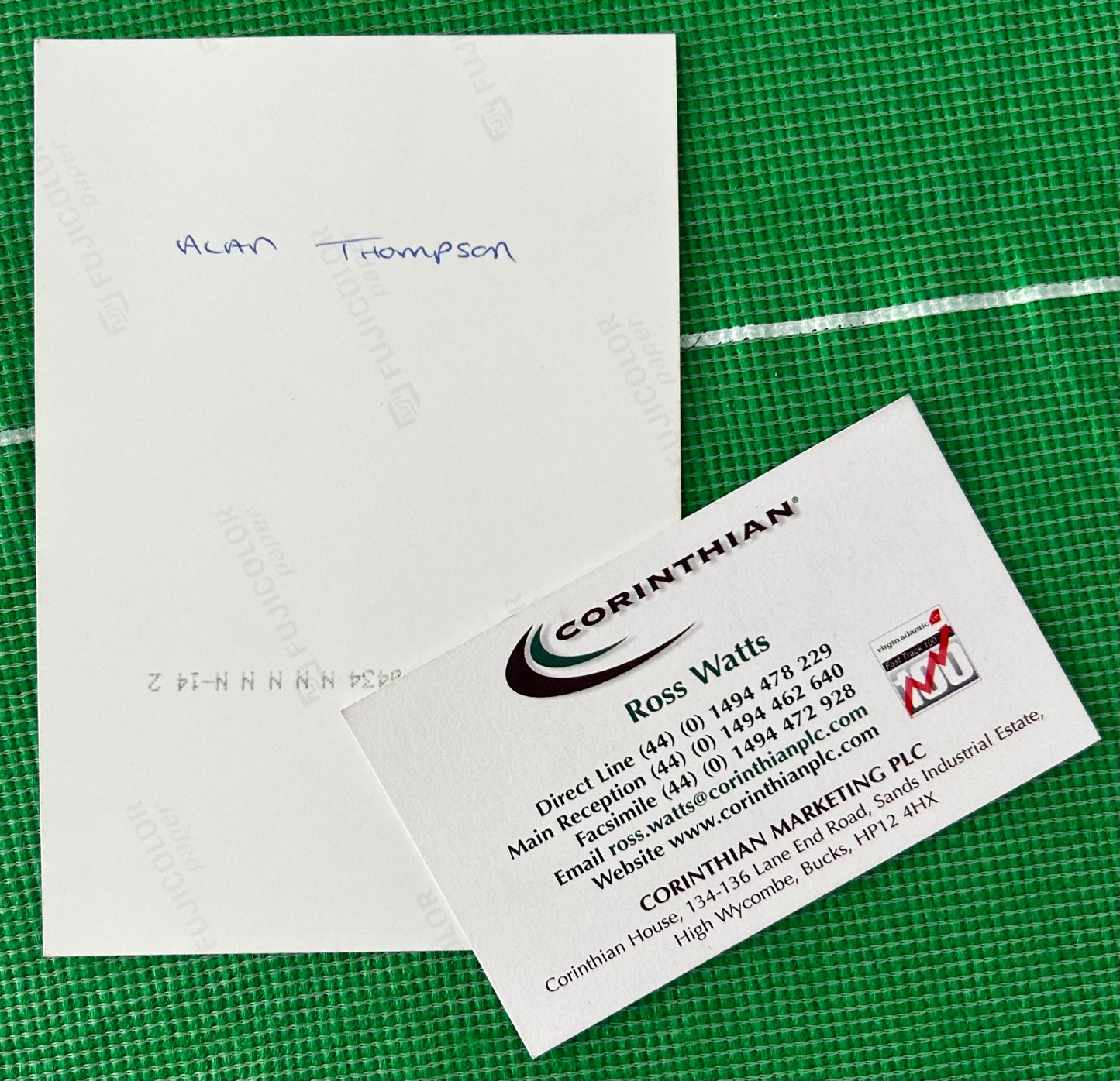 Corinthian Headliners 1995-96 ALAN THOMPSON (BOLTON WANDERERS) Product Development Sculpt Photo